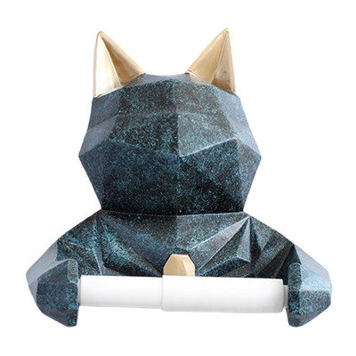 Nordic sienas stiprinājums tualetes papīra turētājs salvešu statīvs iekštelpu virtuvei Art Decor metāla vannas istabas statīvs piederumu uzglabāšana