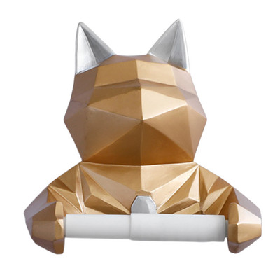 Nordic sienas stiprinājums tualetes papīra turētājs salvešu statīvs iekštelpu virtuvei Art Decor metāla vannas istabas statīvs piederumu uzglabāšana