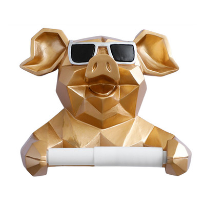 Nordic sienas stiprinājums tualetes papīra turētājs salvešu statīvs iekštelpu virtuvei Art Decor metāla vannas istabas statīvs piederumu uzglabāšana