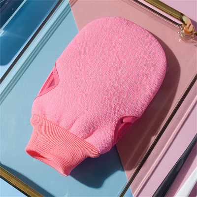 1 komad Dvostruke piling rukavice za piling sa strane Hammam Marokanske rukavice za kupanje Sauna Anticelulitna masaža Čisti ručnik na veliko