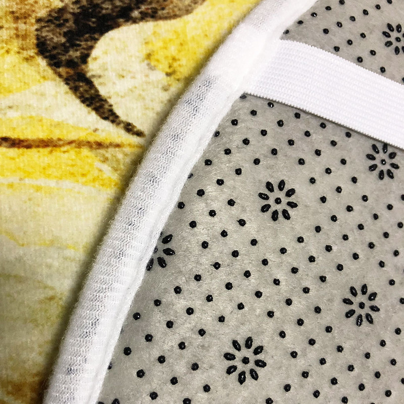 Prostirka za kupaonicu Lišće s uzorkom Otirač za WC Tepih Otirač za poklopac za WC Otirač za kupaonski tepih Otirač za tuš kabinu Otirač za kupaonicu