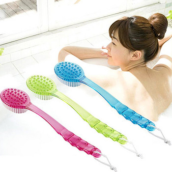BLUELANS Long Handled Body Bath Shower Brush Scrubber Massager Skin Exfoliating Skin Cleaning Skin Cleaning Brush Kitchen