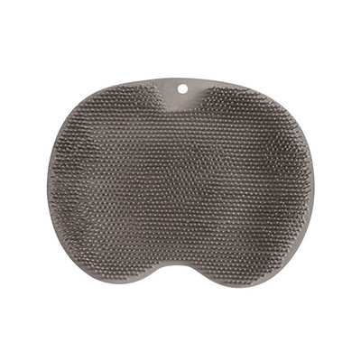 Naujas silikoninis pėdų masažo šepetys dušo masažo vonios kilimėlis, neslystantis vonios kilimėlis su siurbimo taurele pėdų trynimo kilimėliu vonios reikmenys