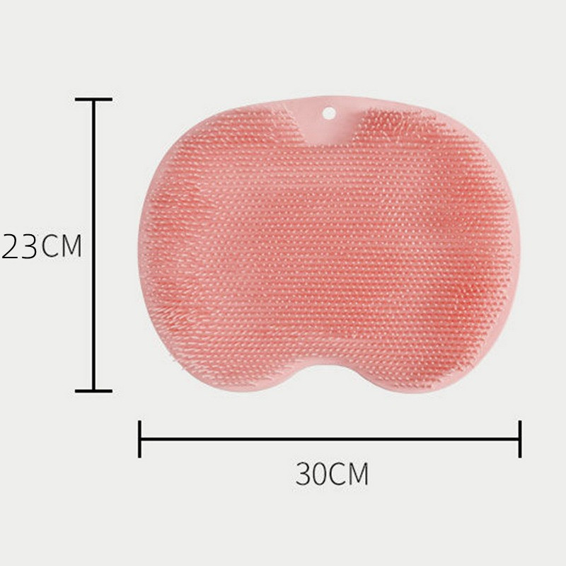 Naujas silikoninis pėdų masažo šepetys dušo masažo vonios kilimėlis, neslystantis vonios kilimėlis su siurbimo taurele pėdų trynimo kilimėliu vonios reikmenys