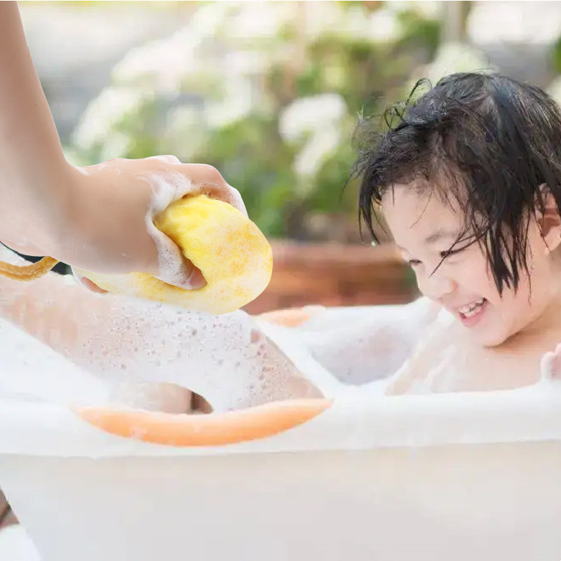 Zamjenska spužva od prirodne morske vune Sredstvo za uklanjanje mrtve kože Pjena za čišćenje Masažer Puf Tuš Spužva za piling tijela