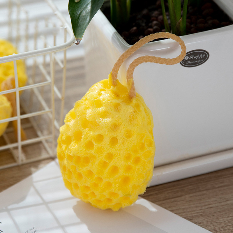 Zamjenska spužva od prirodne morske vune Sredstvo za uklanjanje mrtve kože Pjena za čišćenje Masažer Puf Tuš Spužva za piling tijela