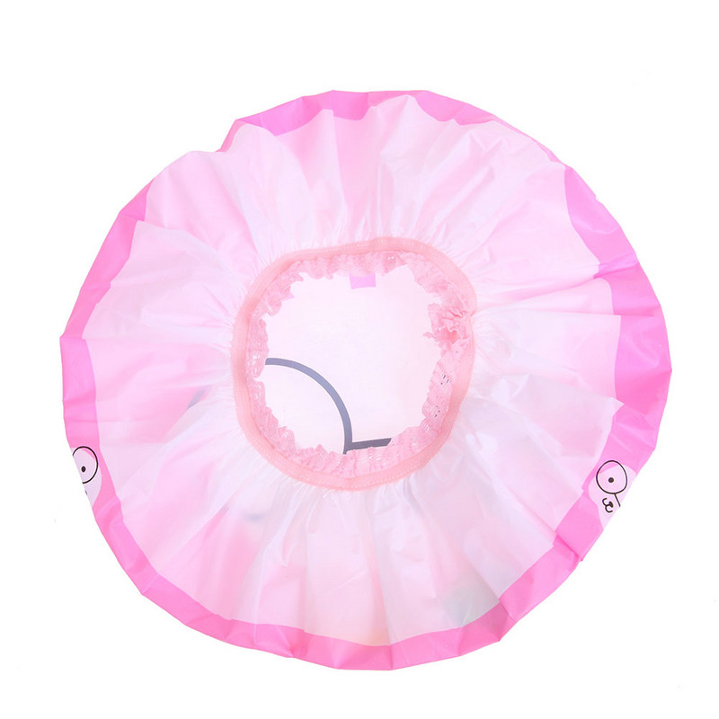 2 gab Panda Cute Cartoon Sieviešu dušas cepure Krāsa Vannas Dušas Matu Pārklājums Pieaugušajiem Ūdensizturīgs Dušas Cepure Ķīniešu Panda