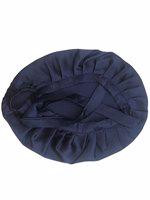 Sieviešu zīdkoka zīda nakts miega cepure, galvas aptinums, turbāns, iepriekš sasiets, piestiprināts bandānas ķīmiskais vāciņš, nakts vāciņš, matu izkrišana pacientiem