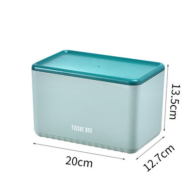 Plastični držač toaletnog papira Zidni vodootporni organizator za pohranu maramica Polica za telefon Rola za papir Kupaonski pribor