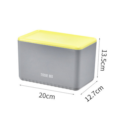 Plastični držač toaletnog papira Zidni vodootporni organizator za pohranu maramica Polica za telefon Rola za papir Kupaonski pribor