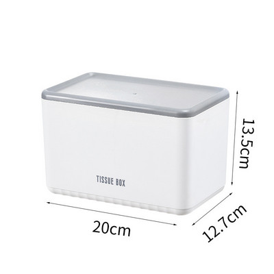 Plastični držač toaletnog papira Zidni vodootporni organizator za pohranu maramica Polica za telefon Rola za papir Kupaonski pribor