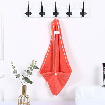 Sieviešu dvielis Pieaugušo vannas istabas absorbējošs ātri žūstošs vanna biezāka duša gari cirtaini matu cepure Mikrošķiedras salvete sauss galvas matu dvielis