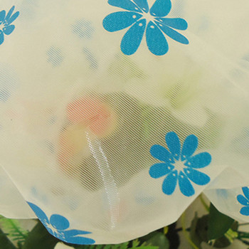 Ελαστικό αδιάβροχο καπάκι ντους για ενήλικες PE Floral καπέλο μπάνιου για πλύσιμο προσώπου Αξεσουάρ μακιγιάζ
