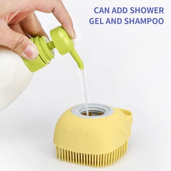 Βούρτσα μπάνιου Μασάζ Scrubber σιλικόνης Πολυλειτουργικό μπάνιο για μωρά Εργαλείο καθαρισμού σώματος απολέπισης δέρματος για το σπίτι