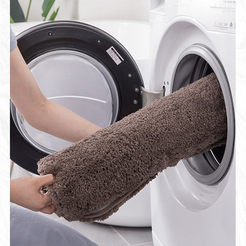 Prostirka za kupaonicu od mikrovlakana Super upijajući kupaonski tepisi Tepisi Podna prostirka za kadu Otirač za tuš kabinu WC Kupaonska prostirka 4 veličine