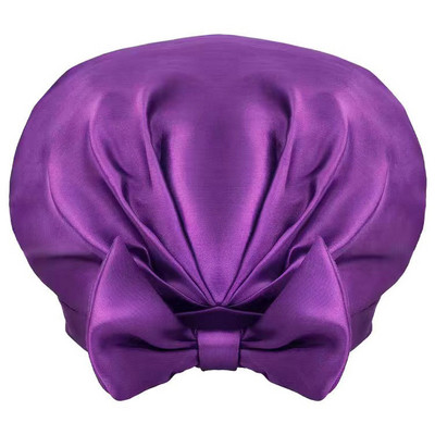 Kape za tuširanje s mašnom i čvorovima Ženske slatke vodootporne kape za kupanje Šminka za pranje lica Dvoslojna navlaka za glavu otporna na vlagu Šešir za kosu Novo