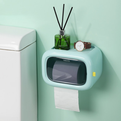 Dvoslojna kutija za maramice Zidni držač toaletnog papira Vodootporna kutija za pohranu Stol za pohranu mobilnog telefona Kupaonski pribor