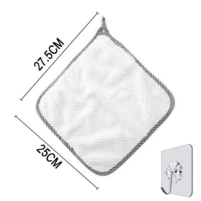 Ātri žūstoši mīksti uzsūcoši mikrošķiedras dvieļi roku dvieļi virtuves vannas istabas dvieļu bumba ar pakarināmām cilpām tīrīšanas lupatiņa