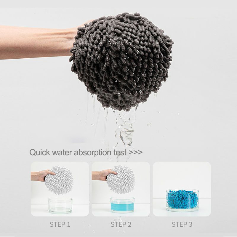 Ātri žūstoši mīksti uzsūcoši mikrošķiedras dvieļi roku dvieļi virtuves vannas istabas dvieļu bumba ar pakarināmām cilpām tīrīšanas lupatiņa