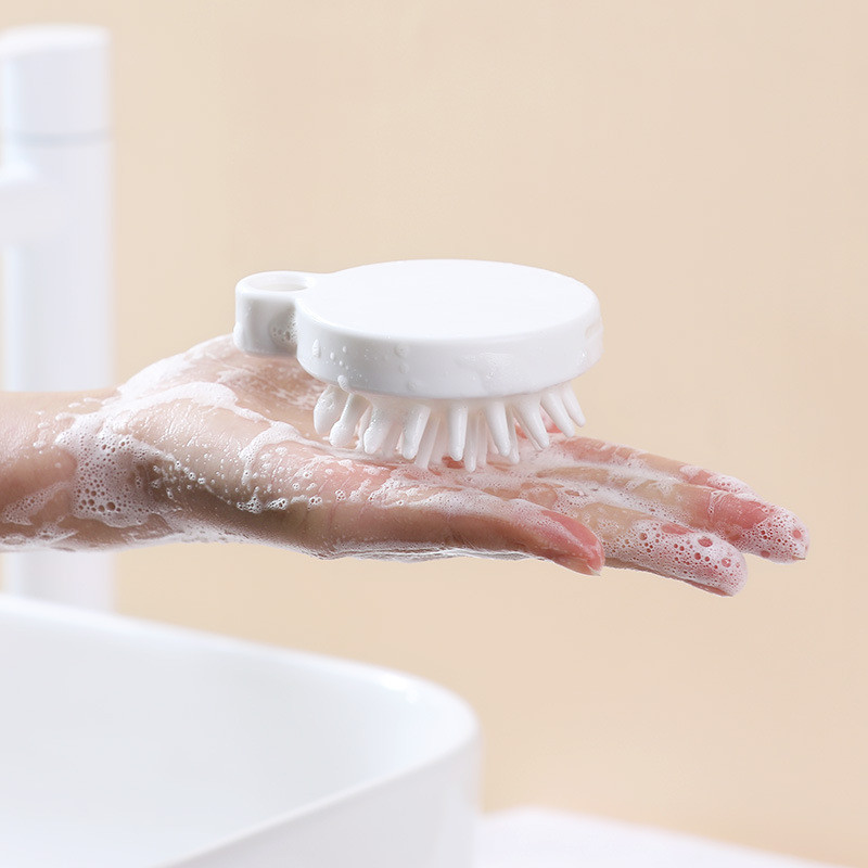 3288 Silikona šampūns galvas ādai matu masieris ķemme vanna masāžas birste galvas masētājs matu dušas birste ķemmes kopšanas līdzeklis
