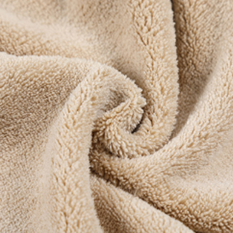 Kafija 65*25CM Resilience Coral Velvet 1Gb Dry Hair Cap Cartoon Matu Cepure Absorbency Bērnu dušas Cepure