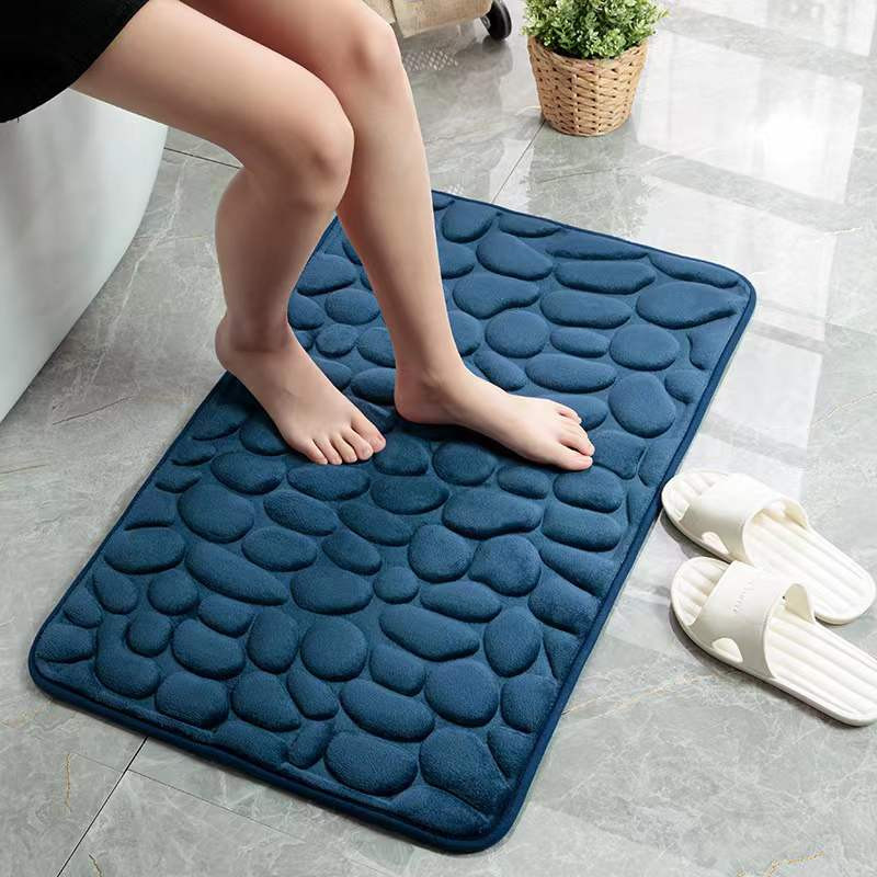 Vannas istabas vannas paklājs Neslīdoši paklāji izlietnē Vannas sānu grīda Paklājs dušas istabas durvju paklājs Memory Foam Pad Vannas istabas paklājs