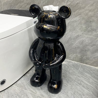 Kreativni kipovi medvjeda Kutija za toaletne maramice Kuhinjska kutija za vađenje papira Dekoracija poda u dnevnoj sobi Skulpture u nordijskom stilu