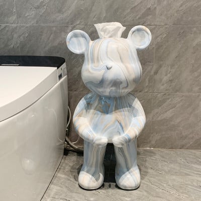 Kreativni kipovi medvjeda Kutija za toaletne maramice Kuhinjska kutija za vađenje papira Dekoracija poda u dnevnoj sobi Skulpture u nordijskom stilu