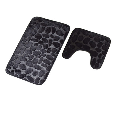 Memory Foam vannas paklājiņš vannas istabai Paklājs Paklājs Tualetes Grīdas Paklājiņš Neslīdošs Duša istaba Kāju paliktnis Vannas paklāji Tualetes Absorbējošs Vannas Paklājiņš