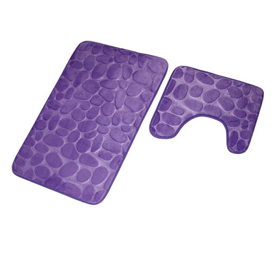 Memory Foam vannas paklājiņš vannas istabai Paklājs Paklājs Tualetes Grīdas Paklājiņš Neslīdošs Duša istaba Kāju paliktnis Vannas paklāji Tualetes Absorbējošs Vannas Paklājiņš