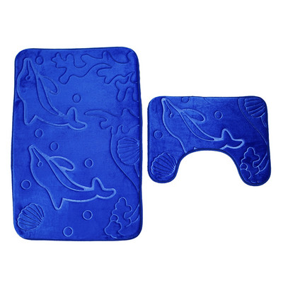 Memory Foam vannas paklājiņš vannas istabai Paklājs Paklājs Tualetes Grīdas Paklājiņš Neslīdošs Duša istaba Kāju paliktnis Vannas paklāji Tualetes Absorbējošs Vannas Paklājiņš