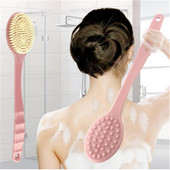 Perie de baie Masaj spate Duș exfoliant Spumă SPA Accesorii pentru baie Burete cu mâner lung pentru scrubber Perii pentru curățarea corpului