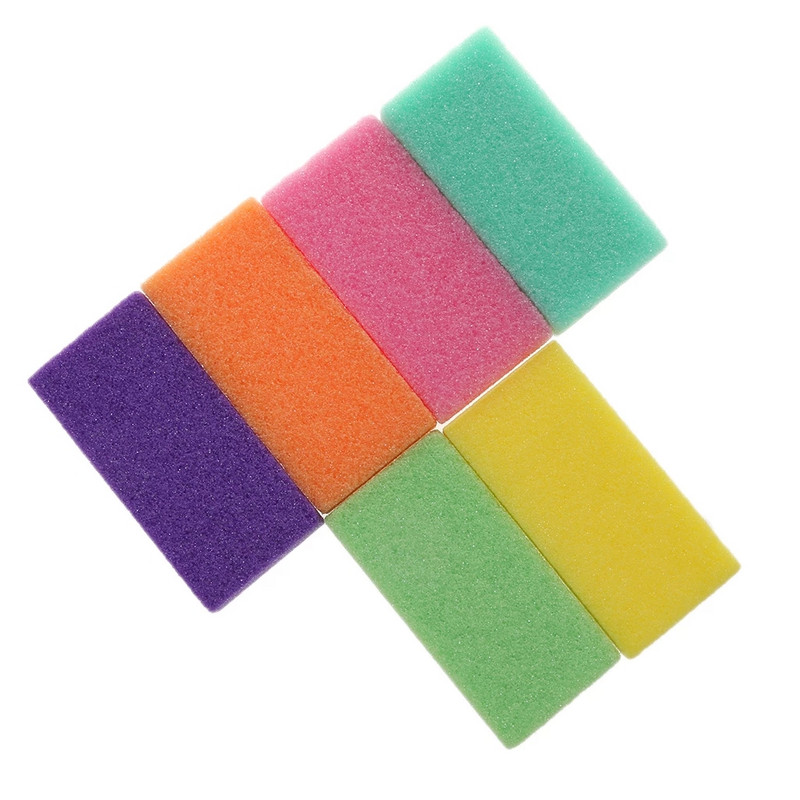 5gab Mini pumeka sūklis akmens slīpēšanas akmens Noņemiet papēža vīli Ādas slīpmašīnas rīks pēdu mazgāšanas pedikīrs pīlings pēdu kopšanas rīks