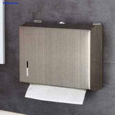Cián bronz anti rozsdamentes acél papírtörülköző adagoló fürdőszoba Hotel WC kézi papír adagoló tartó selyempapír doboz