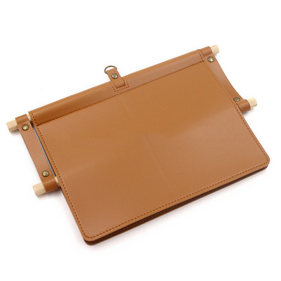 PU ādas auduma pakaramais turētājs bez perforatora virtuves mājas āra kempings pikniks BBQ tualetes rullīšu papīra plaukti