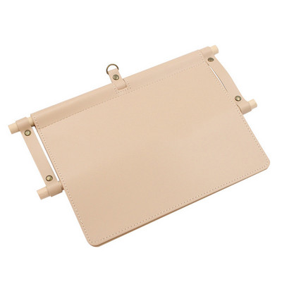 PU ādas auduma pakaramais turētājs bez perforatora virtuves mājas āra kempings pikniks BBQ tualetes rullīšu papīra plaukti