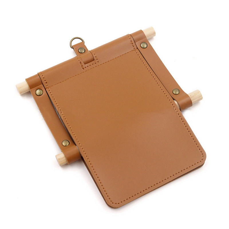 PU ādas auduma pakaramais turētājs bez perforatora virtuves mājas āra kempings pikniks BBQ tualetes rullīšu papīra plaukti