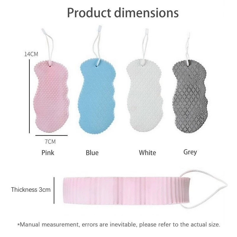 Čarobna spužva za kupanje Spužva za piling za uklanjanje mrtve kože Masaža tijela Čišćenje Četka za tuširanje Alati za kupanje za bebe, djecu, odrasle