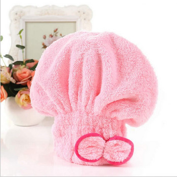 Микрофибър Бързо изсушаване на косата Баня Спа Банда Увийте кърпа Шапка Капачка за баня Аксесоари за баня