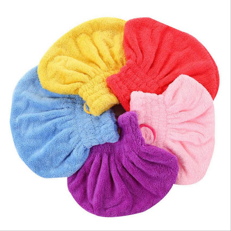 Mikrošķiedras ātrās matu žāvēšanas vannas spa Bowknot ietīšanas dvieļu cepures vāciņš vannas vannas istabas piederumiem