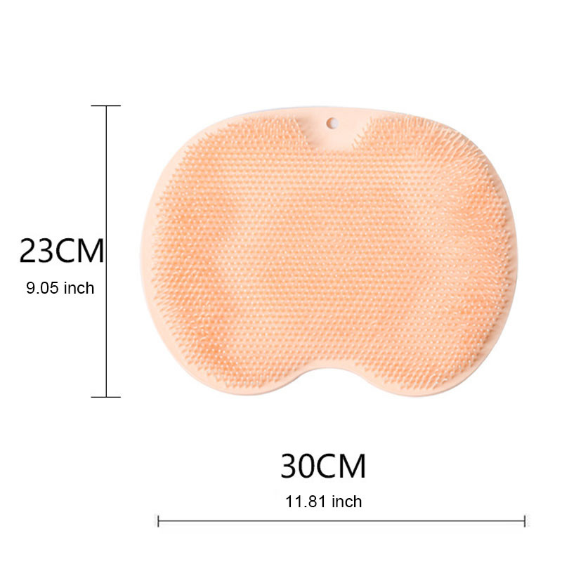 Zuhany masszázs lábmosó kefe szilikon lábmasszázs szőnyeg fürdőszoba csúszásmentes fürdőkád csúszásgátló párna lábmosáshoz
