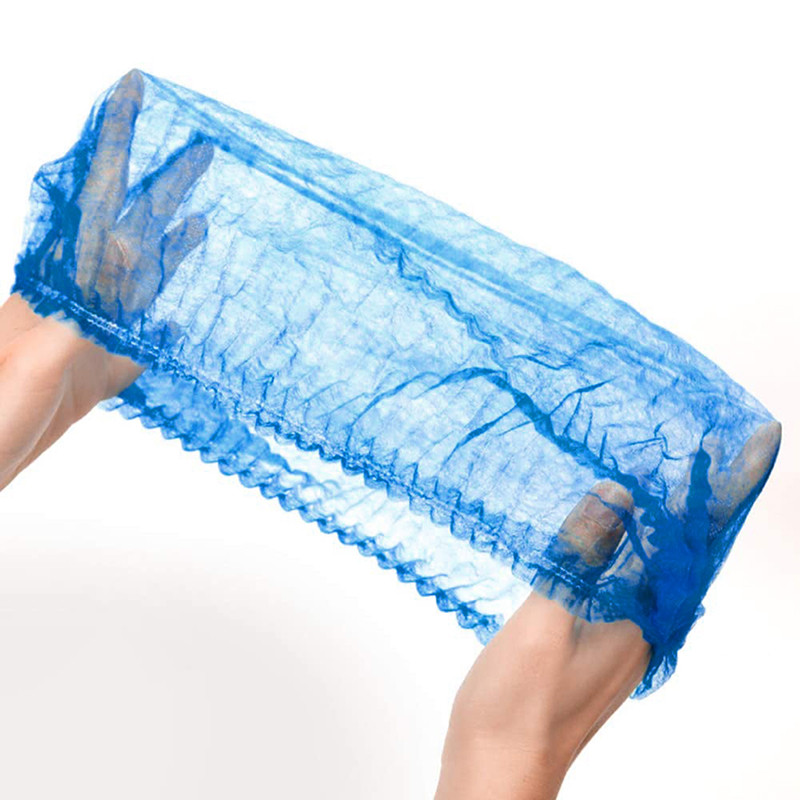 50 gab. vienreizējās lietošanas dušas cepure, elastīga sieta formas neausta vannas cepure skropstu pieaudzēšanai, ūdensnecaurlaidīga matu cepure Pakalpojumi grima cepures