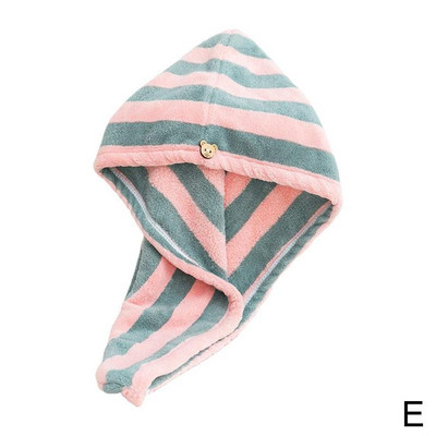 Magic Microfiber vannirätik Juuksetriibud Kuivad Kiiresti kuivav Daami Vannirätik Pehme Dušš Naisele Mees Turban Wrap Vann A1e2