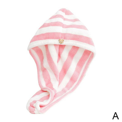 Magic Microfiber vannirätik Juuksetriibud Kuivad Kiiresti kuivav Daami Vannirätik Pehme Dušš Naisele Mees Turban Wrap Vann A1e2