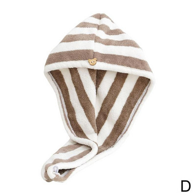 Magic Microfiber vannirätik Juuksetriibud Kuivad Kiiresti kuivav Daami Vannirätik Pehme Dušš Naisele Mees Turban Wrap Vann A1e2