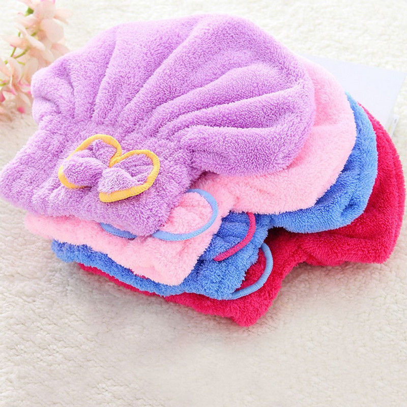 Brzo sušeća kapa za sušenje kose Kapa za umotavanje glave Kapa za kupanje Super upijajuća mekana baršunasta kapa za tuširanje za odrasle žene Kupaonski pribor