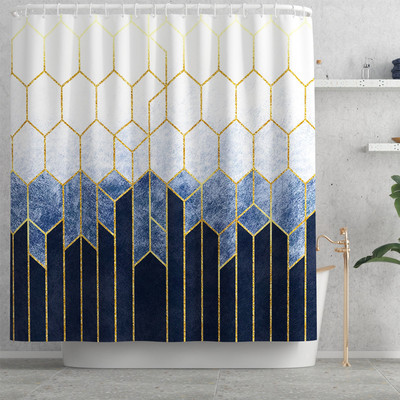 Dekoracija doma Kupaonska zavjesa Protuklizni tepih s cvijećem za WC Mramorni ispis Kupaonska prostirka Set upijajućih WC tepiha u obliku slova U