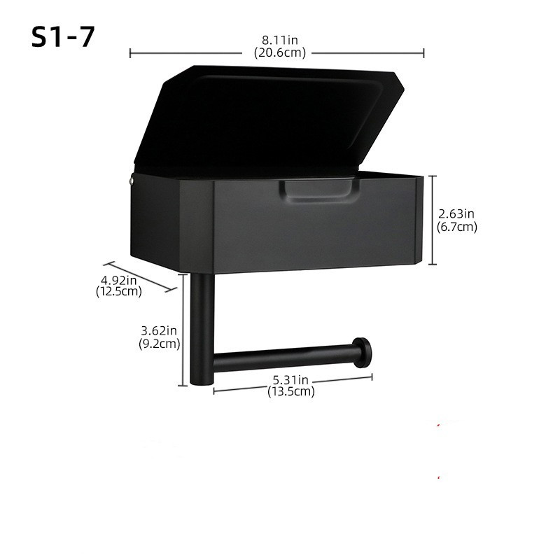 Držač toaletnog papira za montiranje na zid Dodaci za kupaonske maramice Držači za stalak Samoljepljive kuhinjske role Dodatak za papir za bušenje