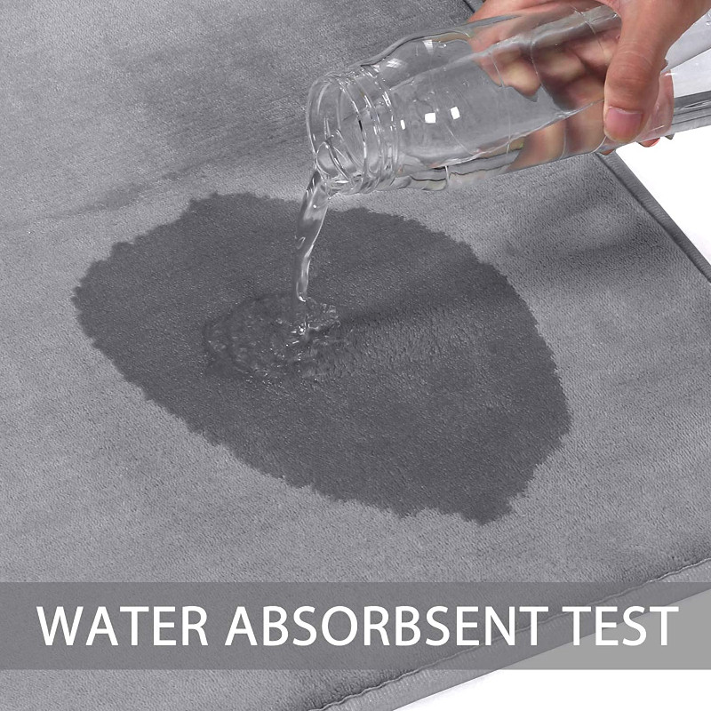 3 vonios kilimėlių rinkinys Minkštas neslystantis dušo kambario kilimai Super sugeriantis putplastis Virtuvė Svetainės durų kilimėlis namų dekoras