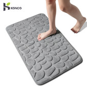 Prostirka za kupanje od kaldrme Protuklizni tepih za tuširanje Mekana podloga za noge Reljefni kupaonski tepisi Memorijska pjena Kupaonska prostirka koja upija brzo se suši